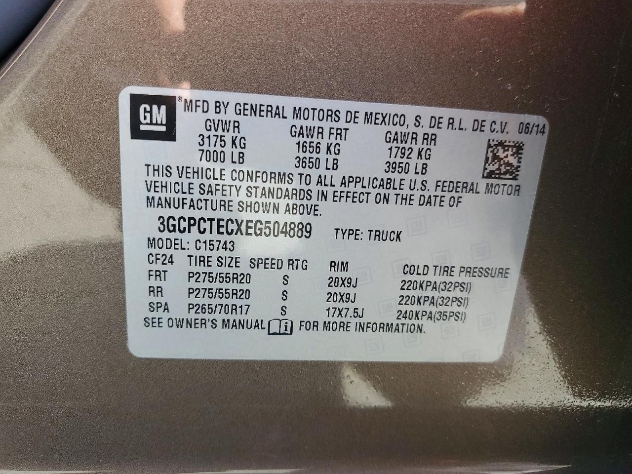 2014 Chevrolet Silverado C1500 High Country
