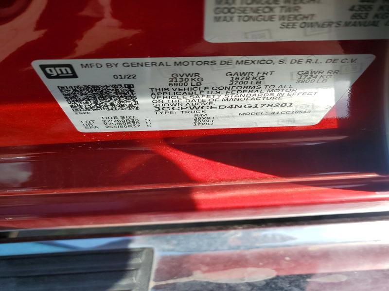 2022 Chev Silverado LTD C1500 LT