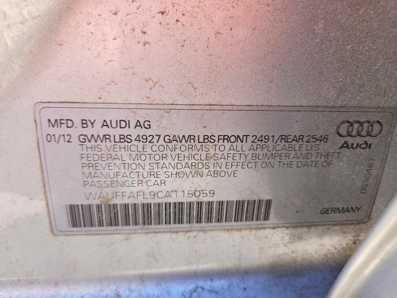 2012 Audi A4 Premium Plus