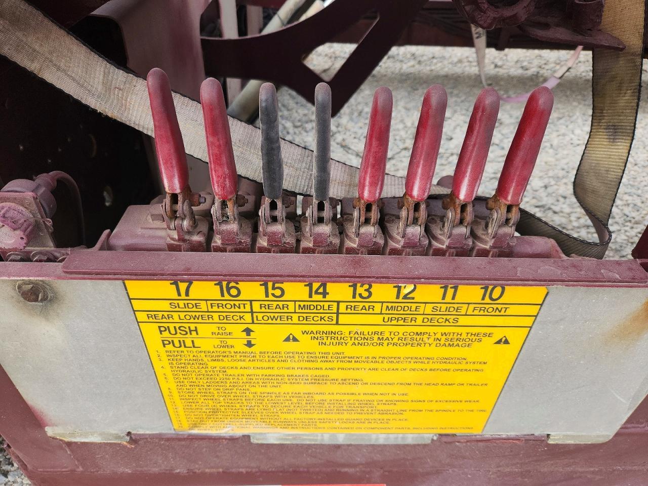 2016 Cottrell CX-09LS Car Carrier