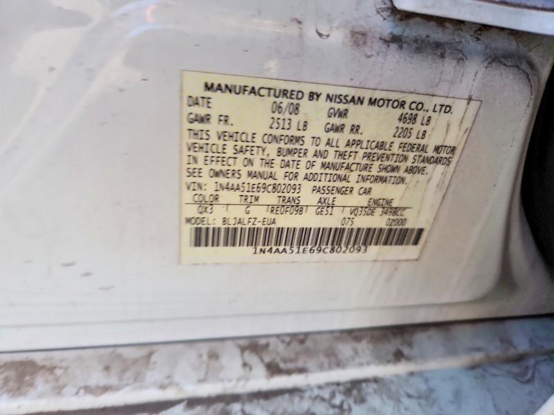 2009 Nissan Maxima 3.5 s