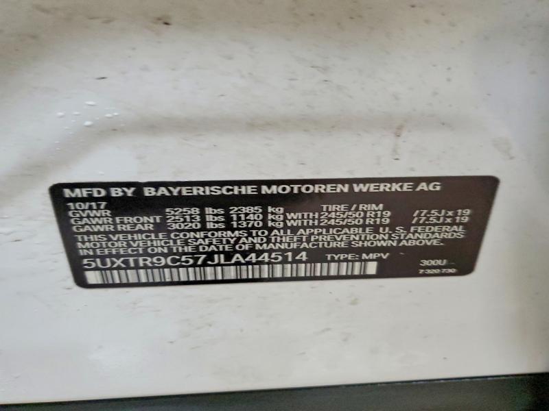 2018 BMW X3 Xdrive30i