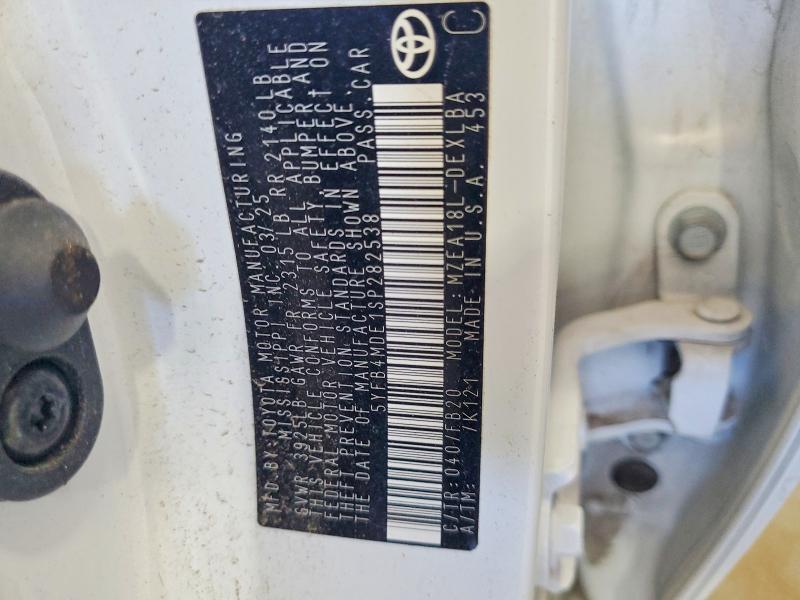 2025 Toyota Corolla le