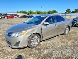 Toyota salvage cars for sale: 2014 Toyota Camry le