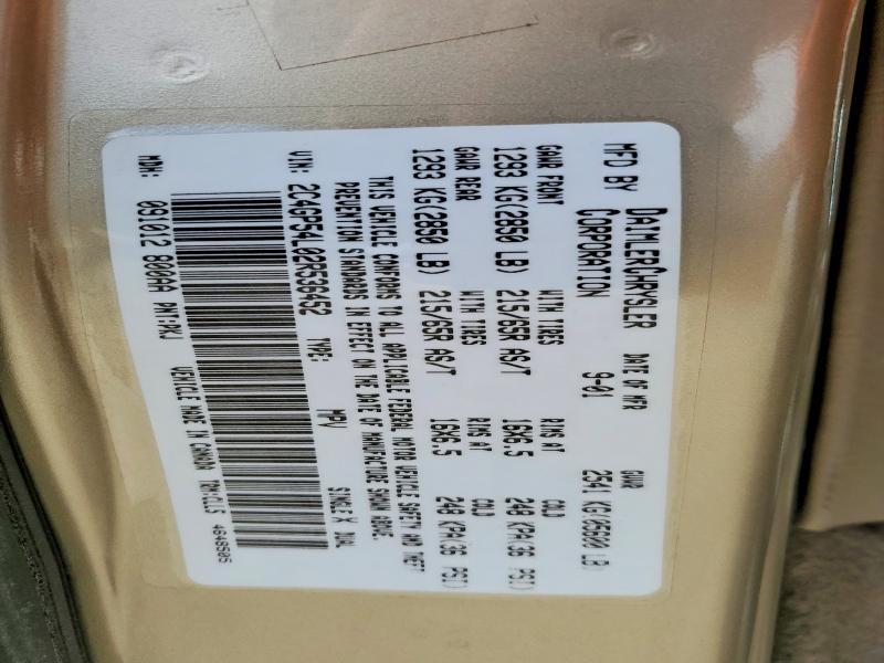 2002 Chrysler Town & Country lxi