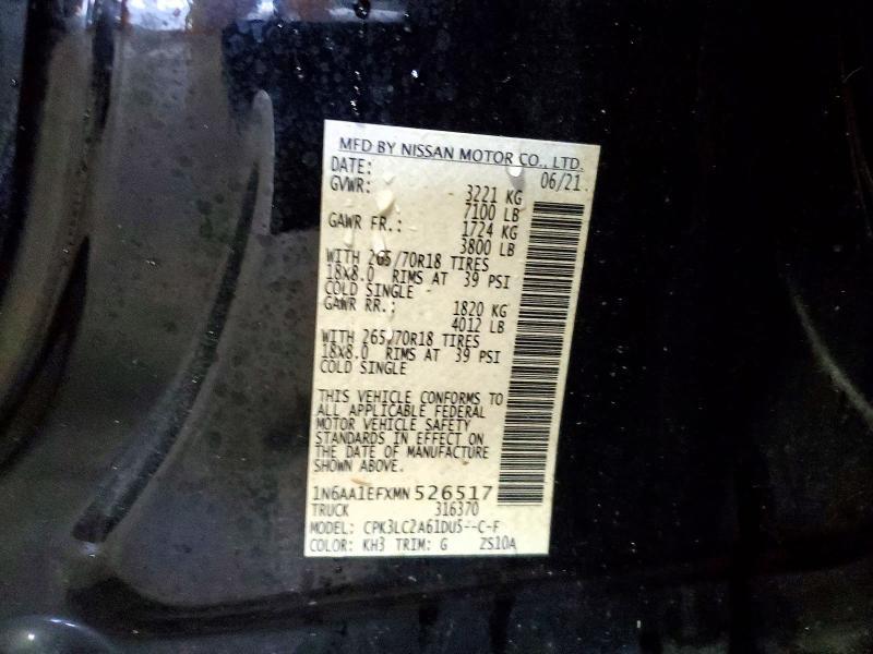 2021 Nissan Titan SV