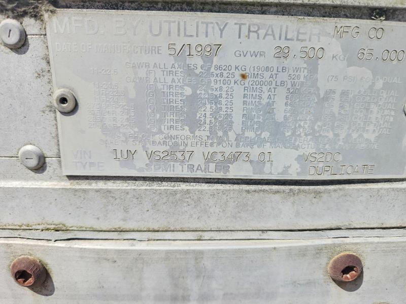 1997 Utility Trailer Manufactu Utility Trailer