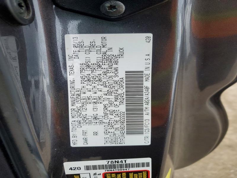 2013 Toyota Tacoma Access cab