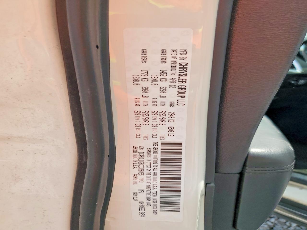 2012 Dodge Durango Crew