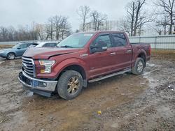 Ford salvage cars for sale: 2017 Ford F150 Supercrew
