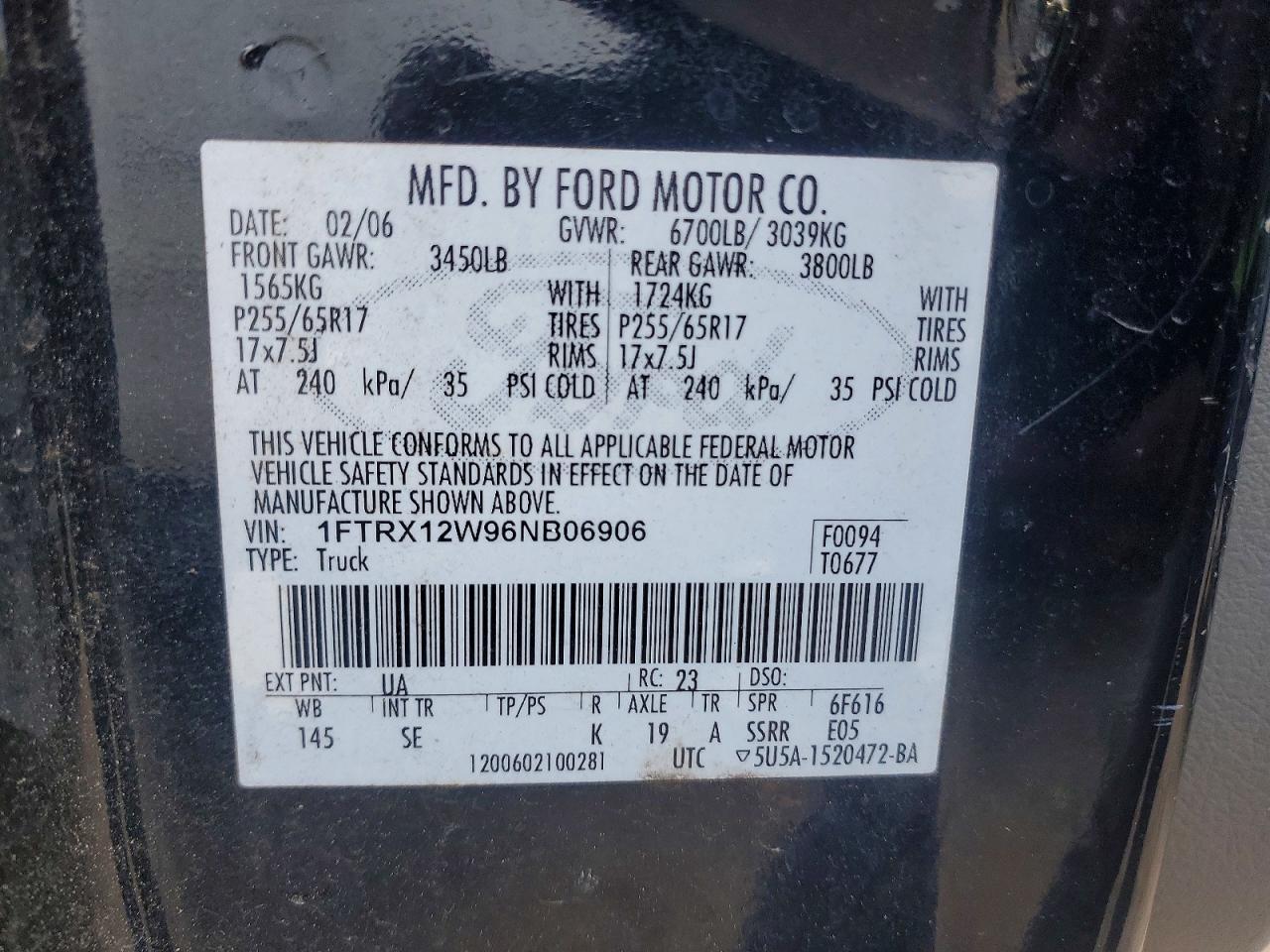 2006 Ford F150 King Ranch