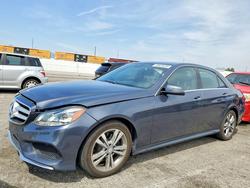 Mercedes-Benz salvage cars for sale: 2016 Mercedes-Benz E 250 Bluetec