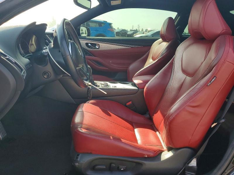 2018 Infiniti Q60 red Sport 400