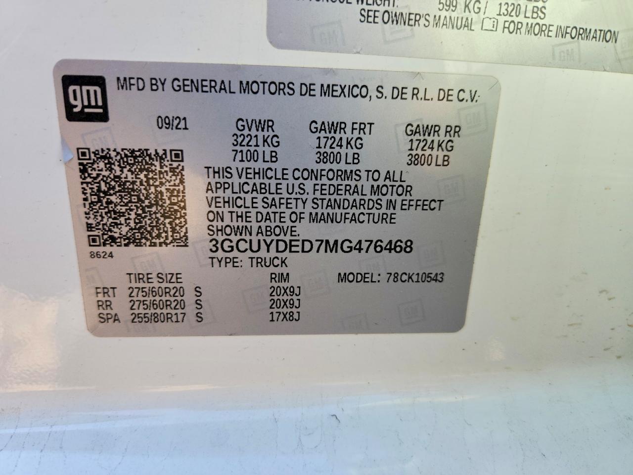 2021 Chevrolet Silverado K1500 LT
