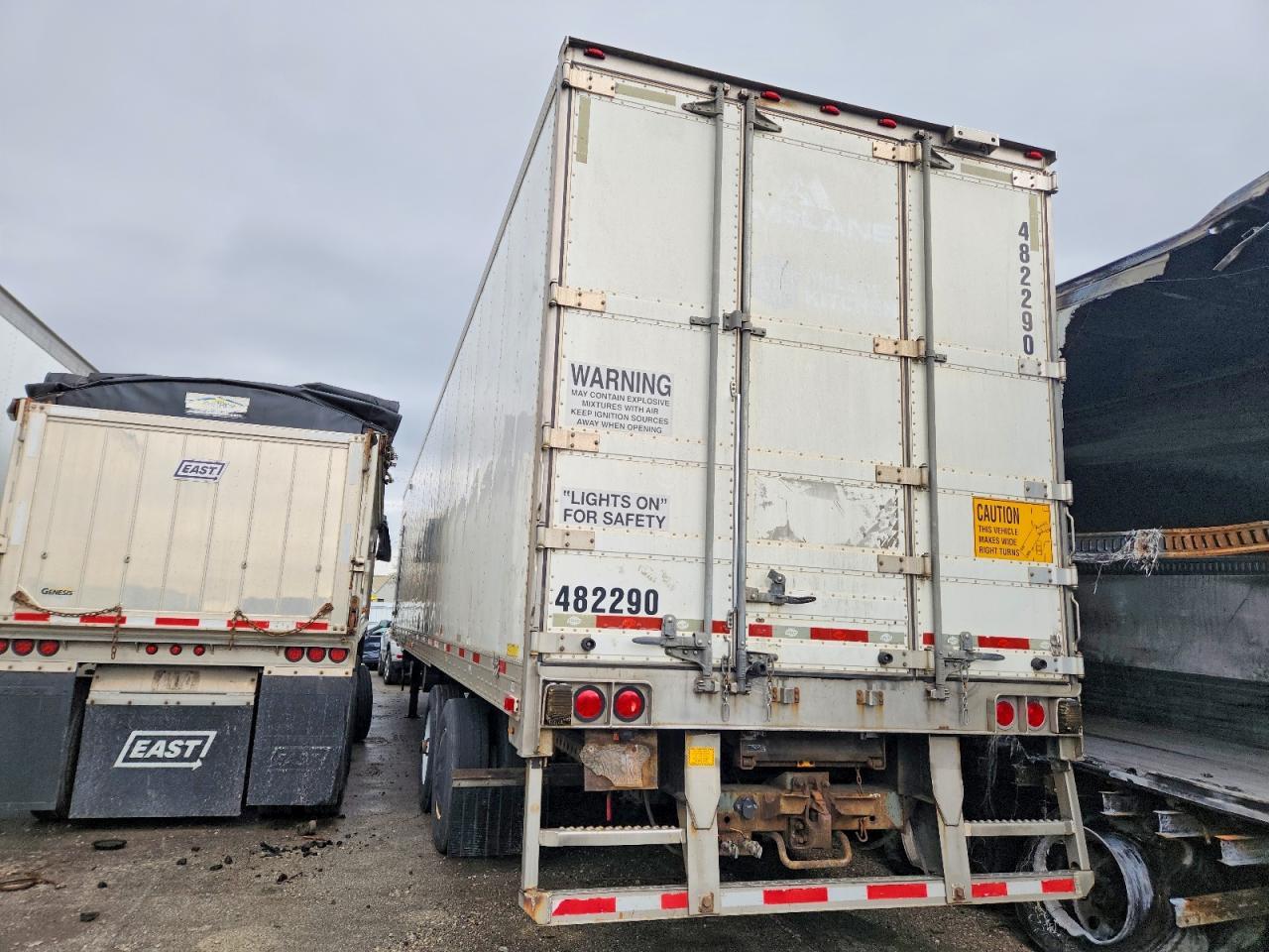 2015 Utility VS2RA Refrigerated Van Trailer