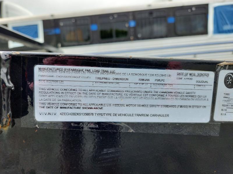 2025 Load Trail Equipment Trailer