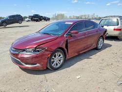 Chrysler salvage cars for sale: 2016 Chrysler 200 Limited