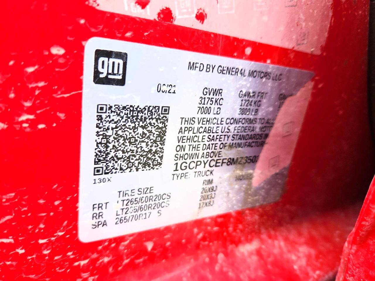 2021 Chevrolet Silverado K1500 Trail Boss Custom