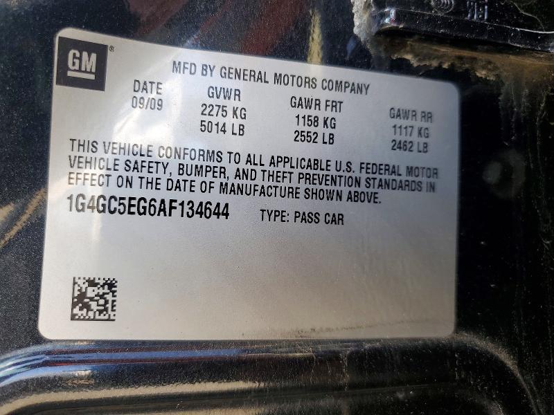 2010 Buick Lacrosse cxl