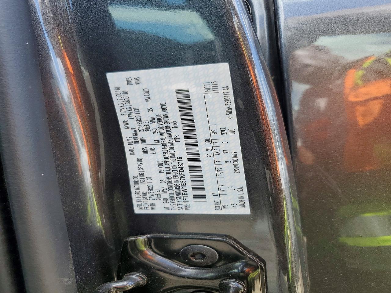 2019 Ford F150 Supercrew