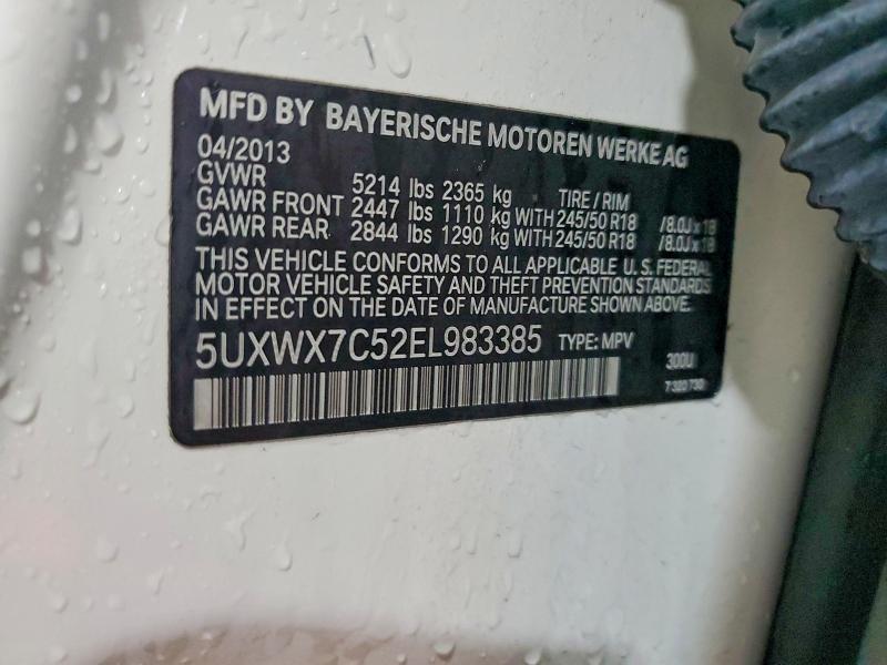 2014 BMW X3 Xdrive35i