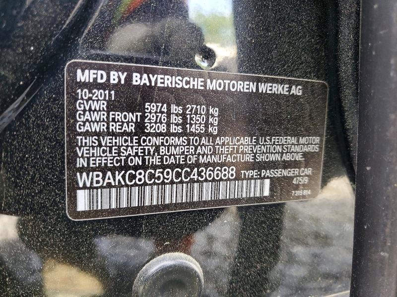 2012 BMW 750 lxi