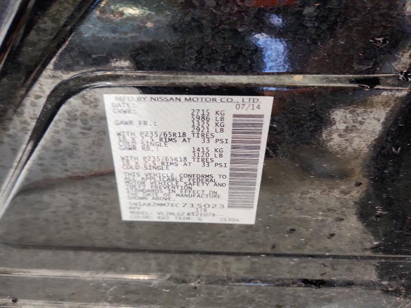 2014 Nissan Pathfinder sl