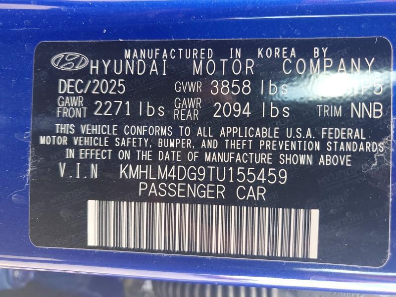 2026 Hyundai Elantra sel Sport