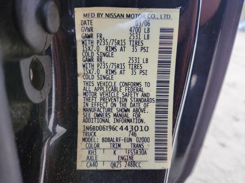 2006 Nissan Frontier xe