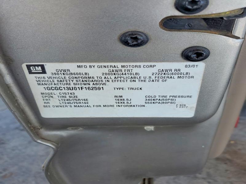 2001 Chevrolet Silverado C1500 Heavy Duty