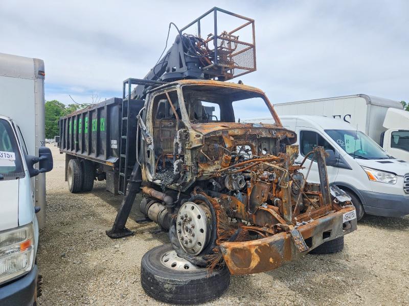 2009 Sterling Acterra Grapple Crane Truck
