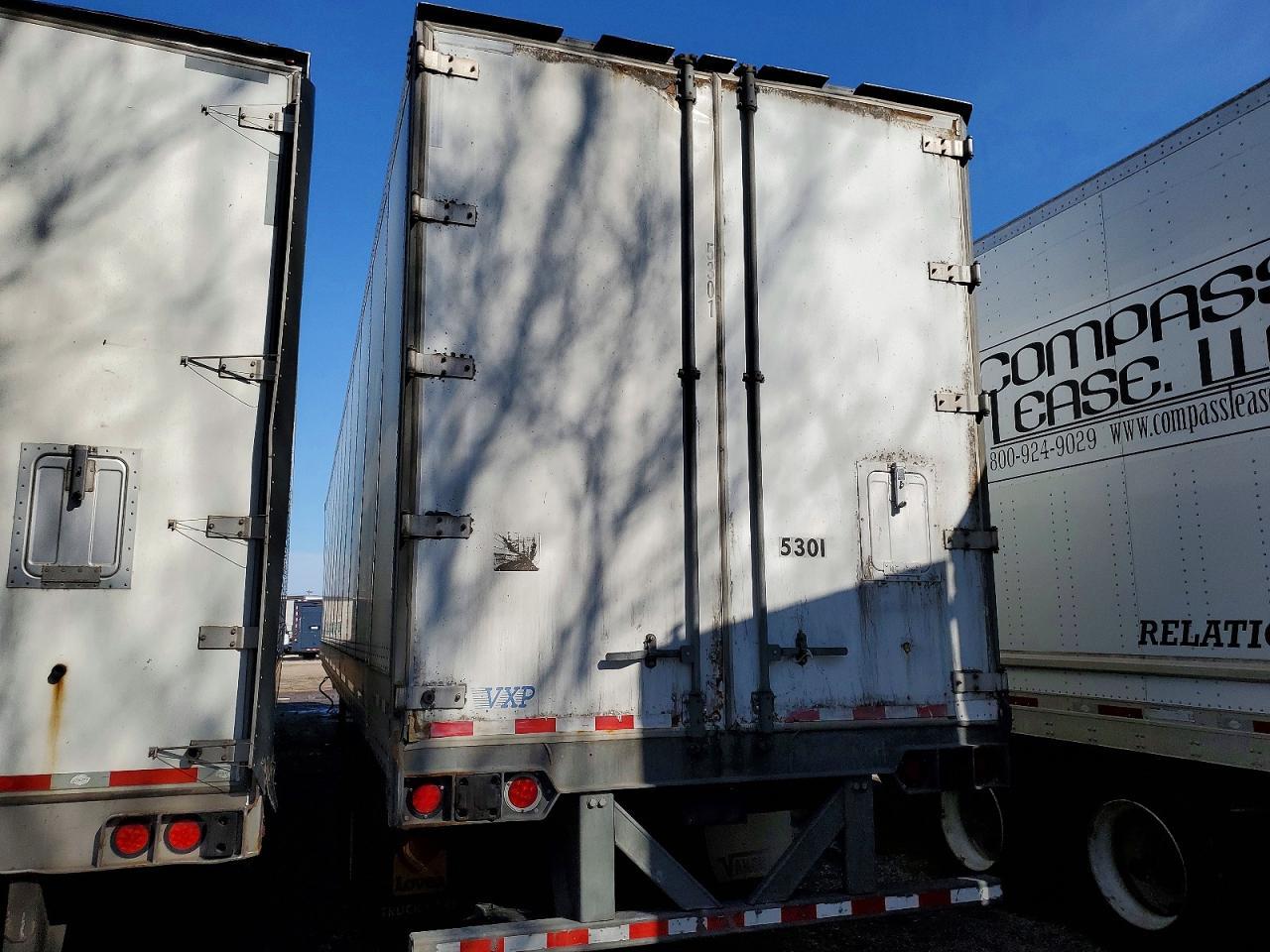 2014 Vanguard VXP 53 DRY Van Trailer