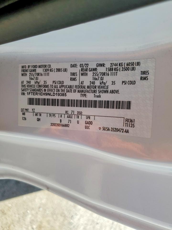 2022 Ford Ranger XL