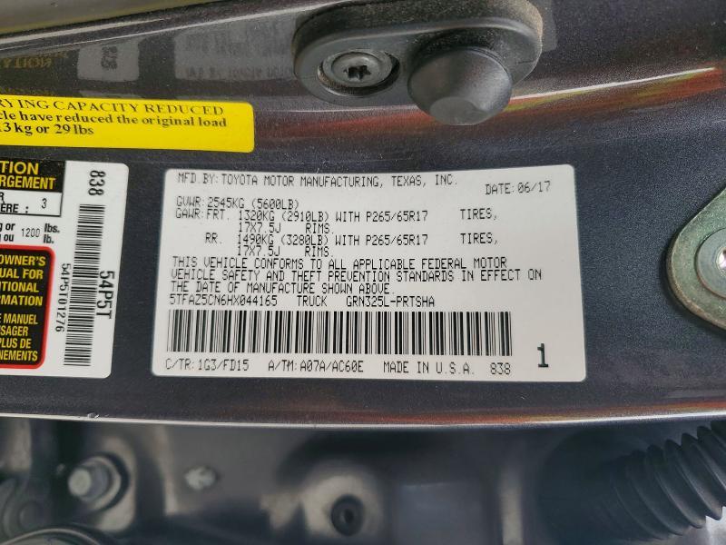 2017 Toyota Tacoma TRD Sport