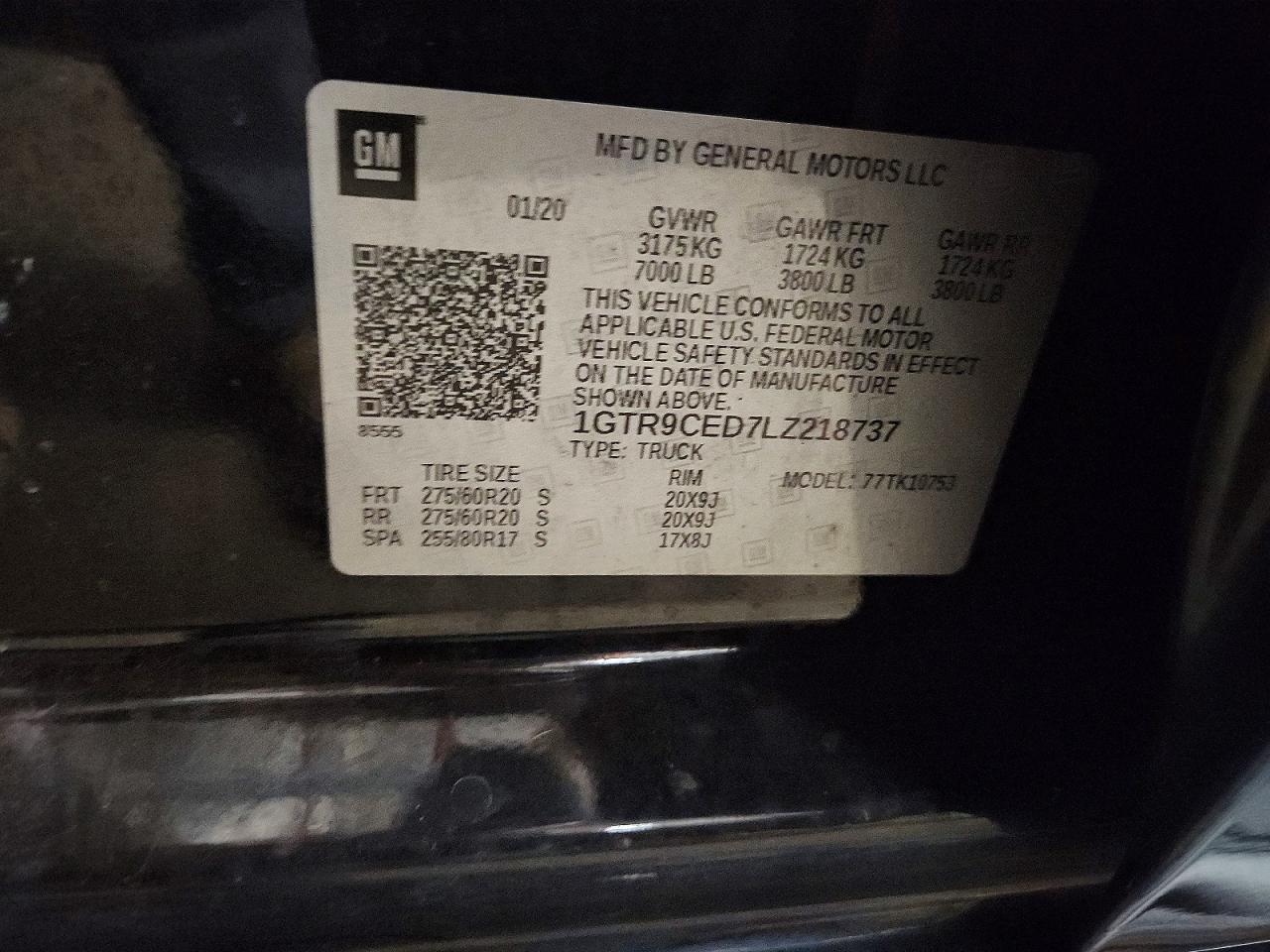 2020 GMC Sierra K1500 Elevation