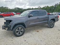 Salvage trucks for sale at Houston, TX auction: 2017 Toyota Tacoma TRD Sport