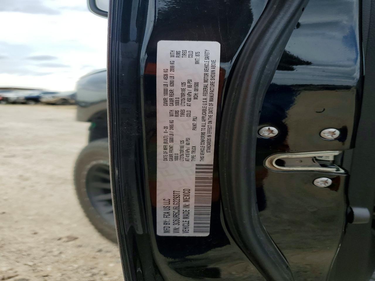 2020 Dodge RAM 2500 Tradesman