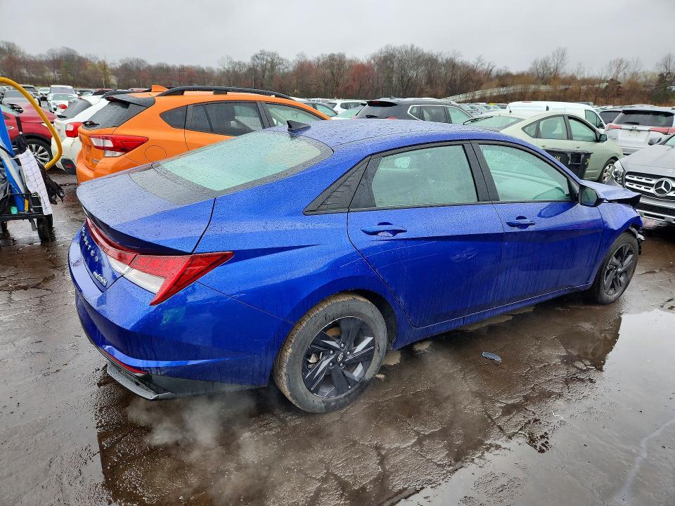 2023 Hyundai Elantra Hybrid Blue
