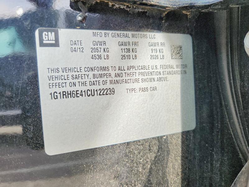 2012 Chev Volt