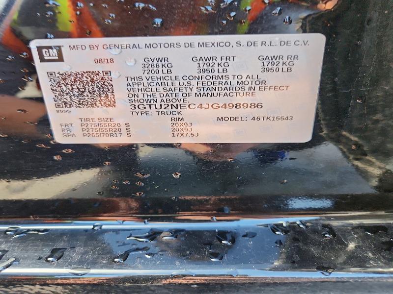 2018 GMC Sierra K1500 slt