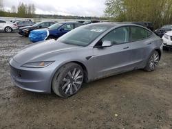 Tesla salvage cars for sale: 2025 Tesla Model 3