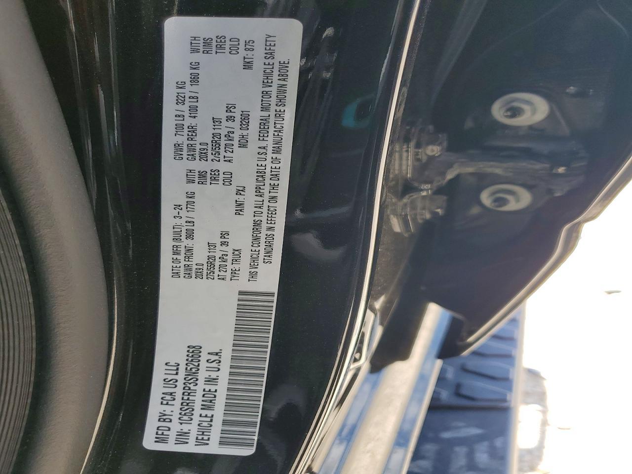 2025 Dodge 1500 Laramie