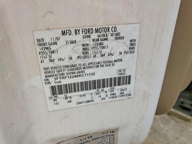 2008 Ford F150