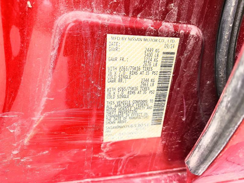 2015 Nissan Xterra Pro-4x