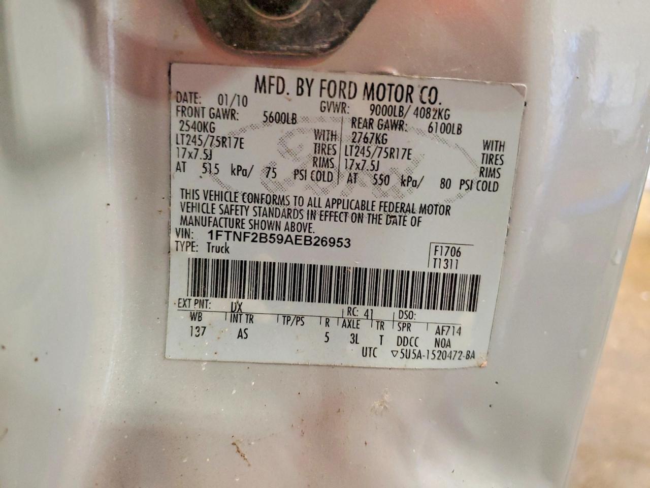 2010 Ford F250 Super Duty