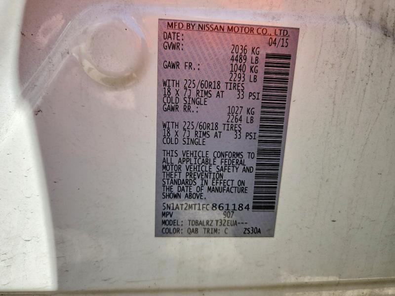 2015 Nissan Rogue sl