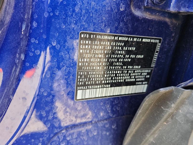 2022 Volkswagen Taos s