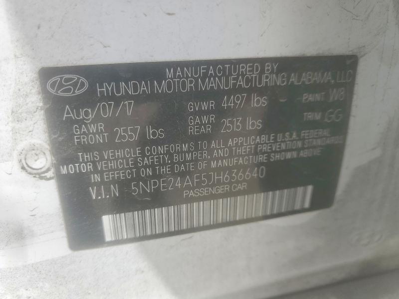 2018 Hyundai Sonata se