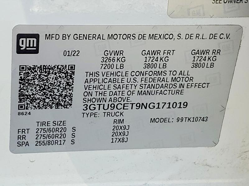 2022 GMC Sierra Limited K1500 Elevation