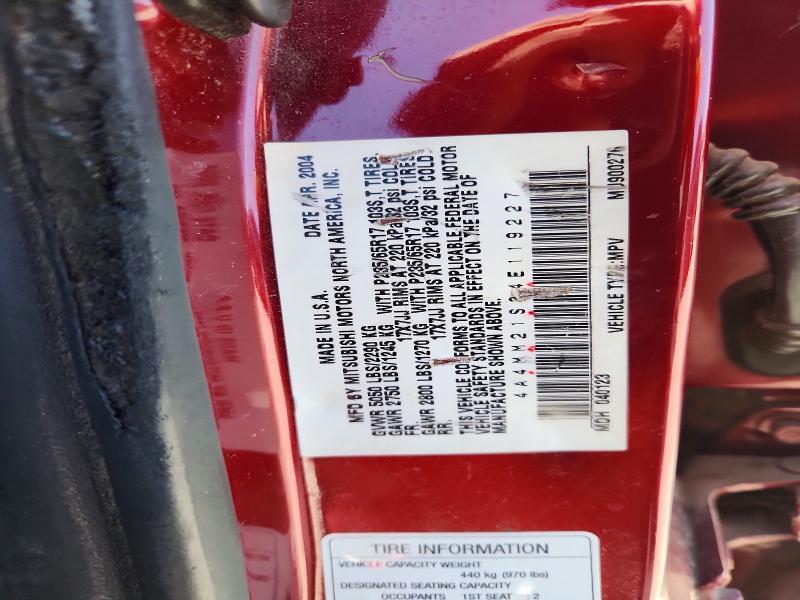 2004 Mitsubishi Endeavor ls